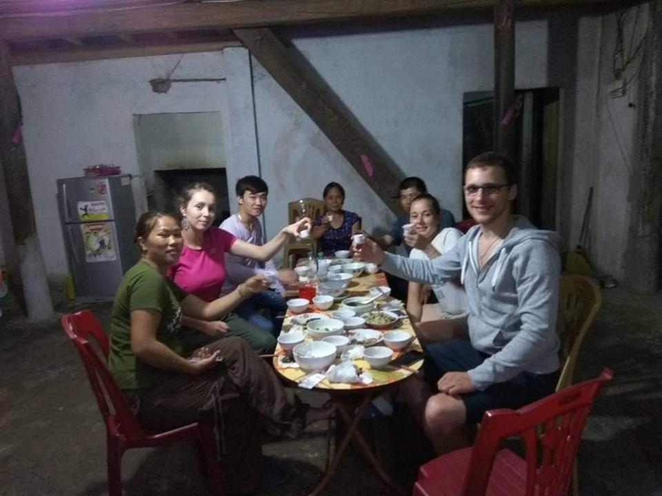 Homestay Mr Thien Bac Ha  Bagian luar foto