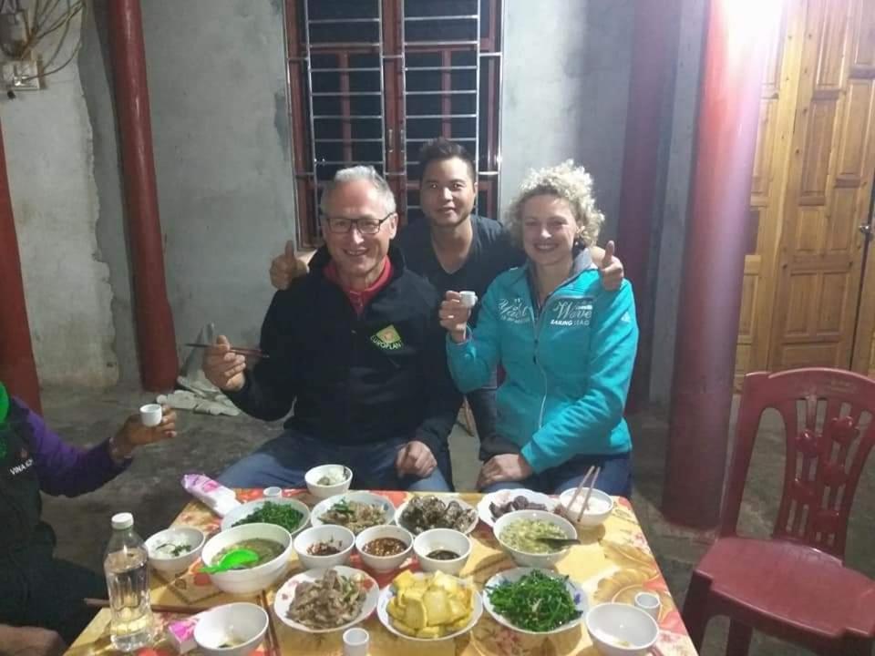 Homestay Mr Thien Bac Ha  Bagian luar foto